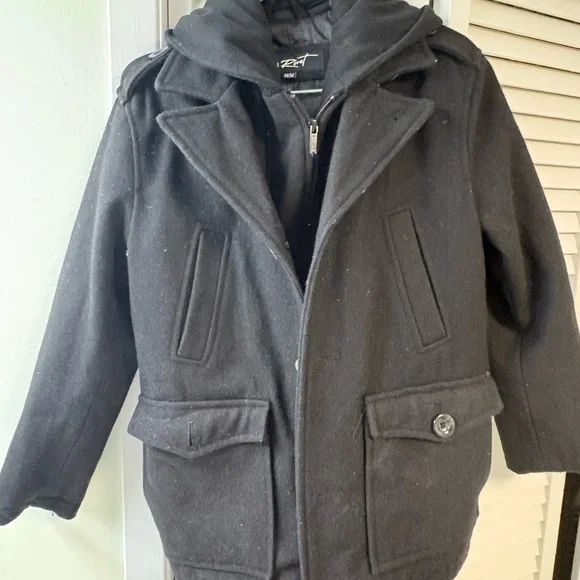 Black Rivet Kids Black Jacket - Picture 2 of 5